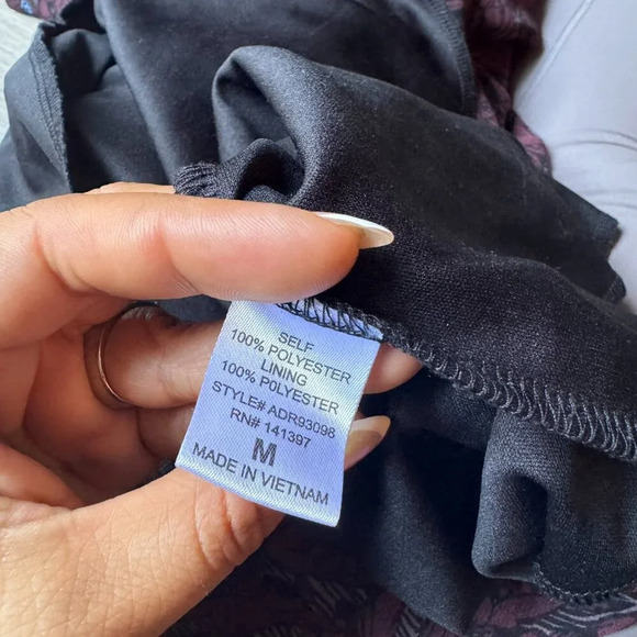 ASTR The Label Long sleeve sheer mini dress sz M - Picture 10 of 11